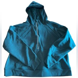 Danskin Blue Zip-Up Athletic Sweatshirt XL